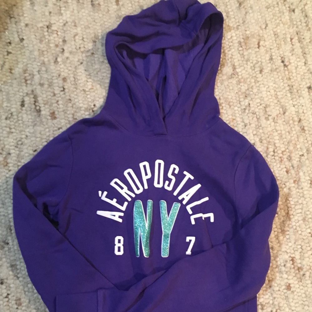Aeropostale Purple Hoodie